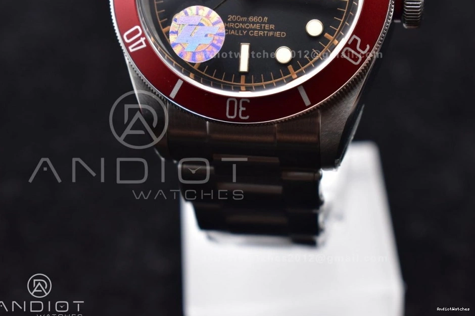 Black 1:1 SportInspired 888 ZF Heritage Bracelet Bezel Edition Red A Best SS Bay on 0423